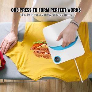 Pressa a Caldo Portatile Multifunzionale 10"x12" per Stampa su Magliette con Rivestimento PTFE, Macchina per Trasferimento a Sublimazione IR Facile da Usare - Product Image 2