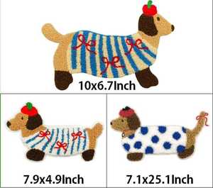 Patch brodé personnalisé en tissu sergé chenille avec logo 3D, thermocollant ou à coudre pour vêtements - Product Image 3