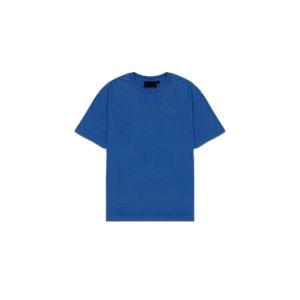 เสื้อยืดลำลองผู้ชายฤดูร้อนปี 2026 ลายฟอกสี 100% ผ้าฝ้าย พร้อมโลโก้สั่งทำ เสื้อยืดฟอกสีแบบเรียบ - Product Image 3