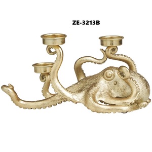 Support de bougie rond en métal doré fait main, qualité export pour les activités religieuses, destiné aux acheteurs en gros aux États-Unis, au Royaume-Uni et aux Émirats arabes unis - Product Image 4