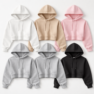 Sudaderas con Capucha Cortadas Personalizadas al por Mayor para Minoristas - Fabricante Directo de Fábrica - Product Image 5