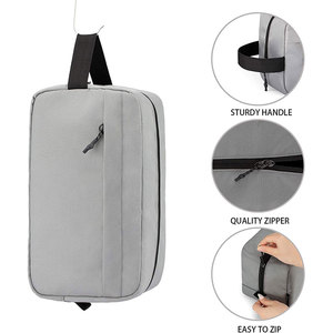 High Quality Wholesale Custom Cosmetic Bag Large Capacity Waterproof Travel Makeup Pouch For Unisex - Product Image 4