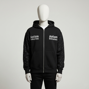 Stylish Mens Heavyweight 100% Cotton Pullover Hoodie High Quality Plain Custom Sportswear Autumn - Product Image 3