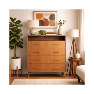 Collection RIVEO RANGE OEM ODM Meubles de maison personnalisés, commodes durables et éco-responsables, prix de gros, armoire haute - Product Image 1