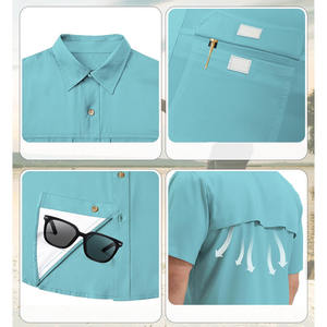 Camisetas de pesca con el mejor diseño de costuras a la moda para hombre, tela elegante, recién llegadas. - Product Image 4