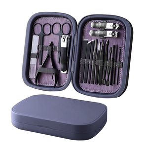 Professional Nail Care <b>Kit</b> Stainless Steel Clipper Set Nail Tools <b>Manicure</b> & Pedicure Set Travel Grooming <b>Kit</b> - Product Image 5