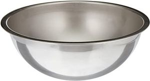 Tazón para Servir Frutas, Guarniciones y Ensaladas de Acero Inoxidable y Aluminio Plateado Brillante, en Oferta, para Mesa y Todas las Ocasiones - Product Image 6