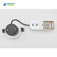 Plafonnier LED encastré moderne à intensité variable CCT, conforme aux normes CE ROHS IP65, design moderne, éclairage intérieur pour salon, 5/7W, CRI>80, garantie 5 ans
