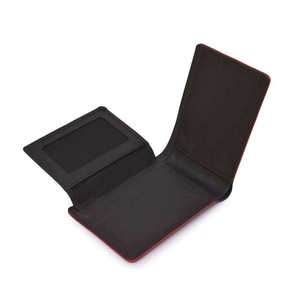 Porte-cartes solide le plus vendu, portefeuille multifonction en cuir véritable fait main avec fermeture personnalisée de haute qualité - Product Image 3