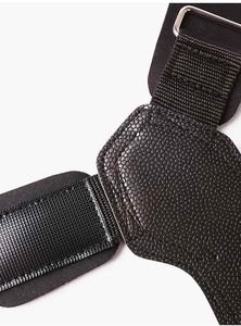 Breathable <b>Half</b> Finger Gym Gloves PU Leather Adjustable Wrist Strap Non <b>Slip</b> Weight Lifting Unisex - Product Image 5