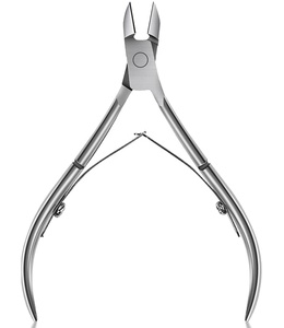 Wholesale High Strength Stainless Steel Nail Cuticle Nipper Easy to Use Curved Blade Beauty Tool Strong in Stock - Product Image 1