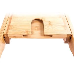 Mensole Flessibili Portatili per Bagno in Colore Legno, Supporto per Vasca da Bagno - Product Image 4