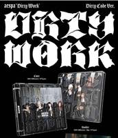 Aespa Single Dirty Work (Dirty Code Ver) CD di musica pop elettronica (Materiale Carta/Plastica) Lingua Coreana Per tutte le età BW-155 KR