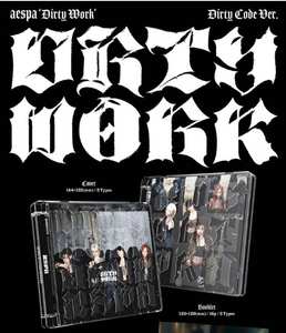 aespa Single Dirty Work (Dirty Code Ver) K-Pop Libro Electrónico (CD) Material de Papel y Plástico Idioma Coreano Para Todas las Edades - Product Image 2