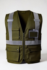 Gilet de travail respirant pour hommes, haute performance, gilet de sécurité réfléchissant pour hommes - Product Image 2