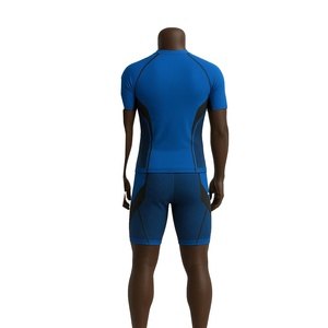 Ensemble d'uniformes de football américain personnalisés Costume de maillot à manches courtes sublimé Vêtements de sport d'équipe imprimés de grande taille en gros - Product Image 3