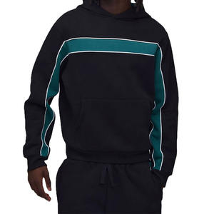 Men's Hooded Tracksuit <b>Set</b> Color Blocking Full Sleeve Drawstring <b>Joggers</b> Casual Athletic Wear Autumn Outfit - Product Image 3