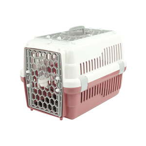 644-W ACEPET Transportín Ventilado Portátil de Plástico de 2 Puertas Fabricado en Taiwán con Apertura Superior para Gatos, Conejos y Perros Pequeños - Product Image 1