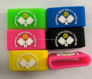 Anillos de silicona al por mayor bandas de pedal de pickleball bandas de paleta de pickleball elásticas de alta calidad ajustables con personalización - Product Image 2