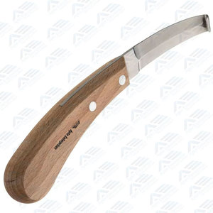 Cuchillo para Pezuñas de Acero Inoxidable de Doble Filo, Ligero, para Uso Veterinario en el Recorte de Pezuñas de Caballos - Product Image 4