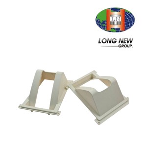 ฝาครอบช่องระบายอากาศพลาสติกแบบกำหนดเอง LONGNEW |   หน้าแปลนระบายอากาศติดผนัง OEM PC/ABS/PP สีเบจ ผลิตในไต้หวัน - Product Image 4