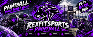 REXFIT SPORTS - Pancarta Personalizada para Equipos de Paintball, Impresión de Logotipos Personalizados, Fabricante OEM de Pakistán, Exhibición para Eventos Deportivos al por Mayor - Product Image 3
