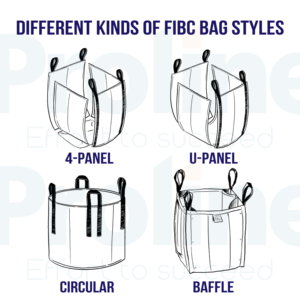 1000Kg Pp Big Ton Sac Avec Impression Personnalisée Uv 1 Ton Pp Woven Bulk Bag Super Sack 1 Ton Jumbo Fibc Bags Inner Aluminium - Product Image 3