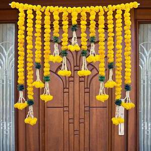 Guirlande de glycine artificielle en soie de qualité supérieure pour décoration d'arche de mariage, fleurs artificielles suspendues décoratives - Product Image 5