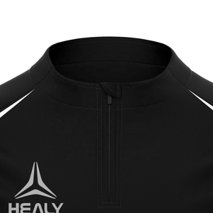Conjunto de Calentamiento de Fútbol Personalizable para Hombre, Traje de Entrenamiento Deportivo con Cierre de 1/4, Transpirable, Paneles en Contraste, Corte Ajustado - Product Image 6