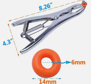 Pinzas de Castración de Acero Inoxidable 304 Reutilizables de Alta Calidad para Instrumentos Veterinarios, Novedad 2026 - Product Image 3