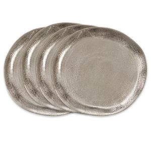 Stylish Decorative Metal Charger <b>Plate</b> Perfect for Anniversary Celebration Wedding and Fine Dining Events - Product Image 3