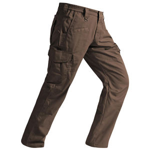 Pantalones de senderismo para hombre, talla grande, tela elástica, pantalones cargo para senderismo, ropa informal, impermeables, transpirables, pantalones cargo para senderismo - Product Image 3