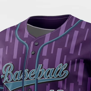 Camiseta de Béisbol Personalizada, Personalización Gratuita, Camisetas de Béisbol de Secado Rápido para Hombre, Camiseta de Béisbol Transpirable al por Mayor - Product Image 5