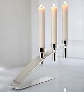 Wholesale Modern <b>Silver</b> Metal Geometric Square Frame 4 Light Taper <b>Lantern</b> Handmade Eco-Friendly Heat Resistant Table - Product Image 5