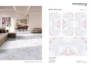 Carreaux de porcelaine émaillée polie 600x1200mm 60x120cm Grand format pour sols de maisons de luxe et intérieurs modernes - Product Image 5