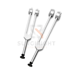 Diapason chirurgical en acier inoxydable avec logo personnalisé, fabriqué en usine, qualité supérieure, fournisseur d'instruments médicaux par SurgiRight - Product Image 1