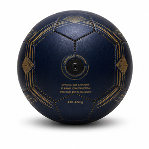 Ballon de football personnalisé avec logo, taille 5, en cuir PU de qualité supérieure, cousu à la machine, 32 panneaux, pour matchs de club et entraînement, fournisseur en gros - Product Image 3