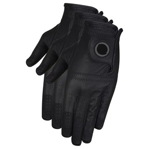 High Quality Genuine Leather Sports <b>Gloves</b> for Men Durable Mesh Panels <b>Moisture</b> Wicking Adjustable Wrist Strap Hands - Product Image 1