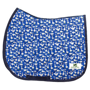 Almohadilla para Silla de Montar de Alta Calidad Meet Donuts: un toque divertido de comodidad y estilo de Jumping Sublimation Saddle Pads - Product Image 5