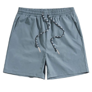 Shorts de bain à séchage rapide pour hommes, vente en gros, shorts de plage en coton et polyester, vêtements décontractés pour la course à pied et la salle de sport - Product Image 5