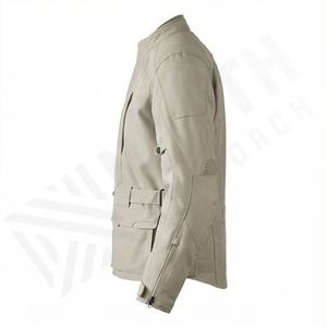 Veste de moto en cuir véritable pour homme de qualité supérieure, nouvelle arrivée, vestes de moto d'hiver, protections amovibles, personnalisables - Product Image 3