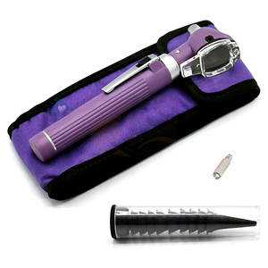 Outil de diagnostic manuel en acier inoxydable pour examen des oreilles, éclairage LED lumineux, endoscope médical portable pour le conduit auditif - Product Image 1