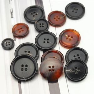 Botones de Cuerno de Búfalo Hechos a Mano, Botones de Costura Naturales y Duraderos para Confección de Camisas, Chaquetas y Prendas de Lujo - Product Image 4