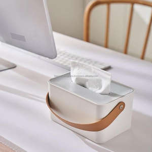 Vaisselle de mariage Boîte à serviettes de table prête à l'emploi Boîte en métal distributeur de mouchoirs de haute qualité avec logo personnalisé à un prix abordable et bon marché - Product Image 3