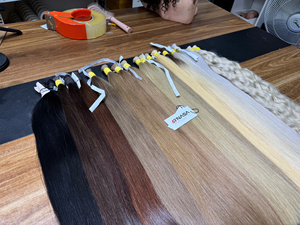 Extensions de cheveux humains vietnamiens NASA, lisses, Remy, en vrac, 1 kg, trame unique, pointes pleines, vierges, non traités, prêts pour la permanente - Product Image 4