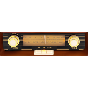 Radio AM/FM vintage en bois avec Bluetooth, entrée auxiliaire, haut-parleurs intégrés, écran rétroéclairé rétro, boîtier en bois véritable fait main - Product Image 4