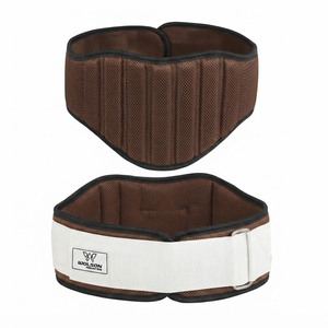 Cinturón de Soporte Lumbar Premium de EVA Transpirable y Ecológico con Cierre de Gancho y Bucle para Levantamiento de Pesas, Entrenamiento en Gimnasio y Estabilidad del Core - Product Image 1
