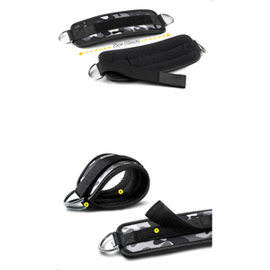 Sangle de cheville réglable pour machine à câbles, idéale pour les séances de gym, les extensions de fessiers, les exercices de fessiers et d'abducteurs de hanche, et la musculation. - Product Image 1