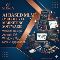 Diseño de Sitios Web con Software MLM (Multilevel Marketing) Basado en IA, Aplicación Móvil para Android, iOS y Mac, Software de Comercio Electrónico, Software de Wordpress, IA, ERP, CRM