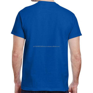 เสื้อยืดแบรนด์ของคุณเอง เสื้อยืดผู้ชายผ้าคอตตอนอย่างดี แขนสั้น มีกระเป๋าหน้า  รับออกแบบลายพิมพ์ด้วยกระดาษทรานเฟอร์ความร้อนสำหรับเสื้อยืด - Product Image 5